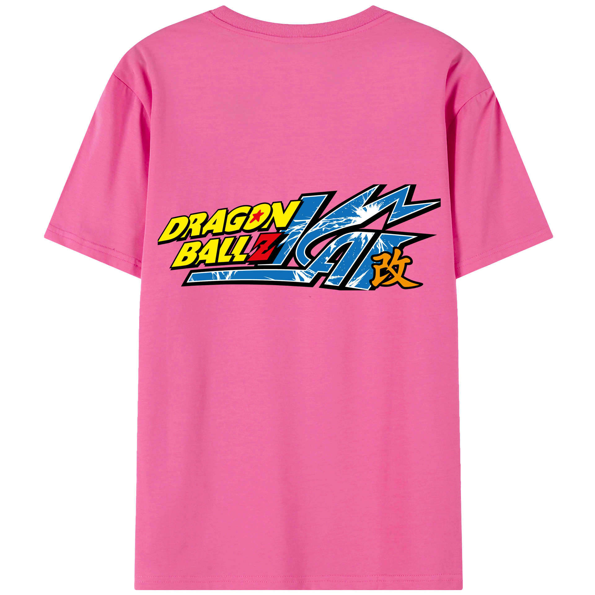 （画像用） ドラゴンボール DRAGON BALL レディース半袖Tシャツ(バックプリント)